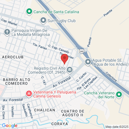 La Cuerva Barber Studio map