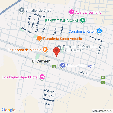 Señor Bigote Barberia map