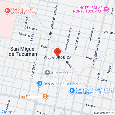 Clinica Fernandez S R L map