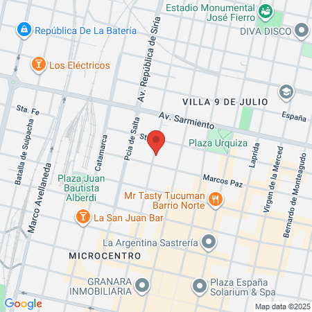 Consultorio Dr Fernandez map