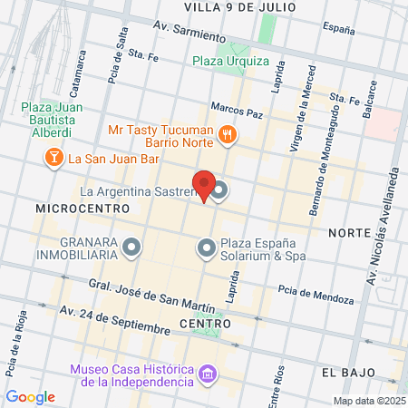 Dr Cristian Alfonso map