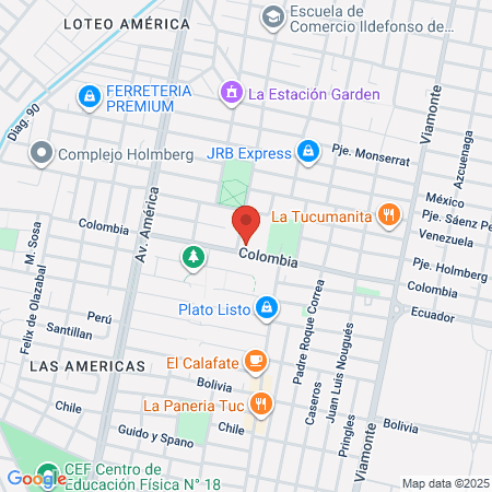 Consultorio Dra Marcela Med map