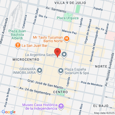 Eye Center Dr Argañaraz map