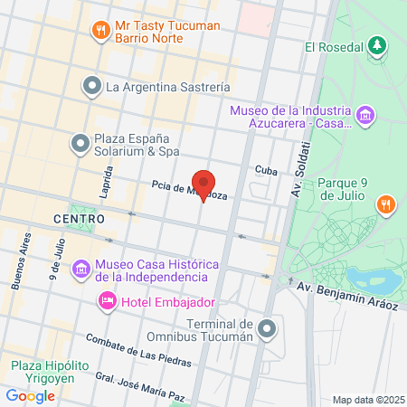 Urologo Dr Esteban Ale map