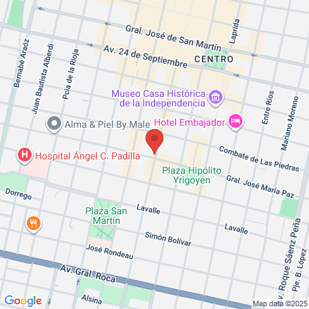 Cedeun Consultorios Médicos map