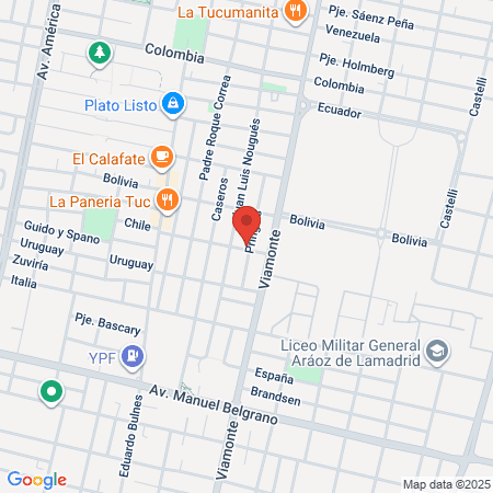 Equipo Interdisciplinario San José map