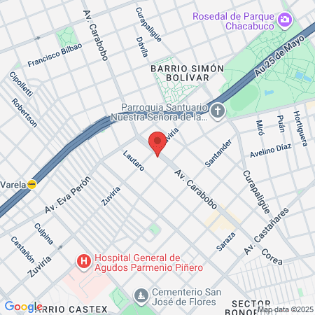 Clínica Santa María map