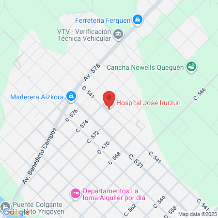 Sanatorio Del Oeste Merlo map