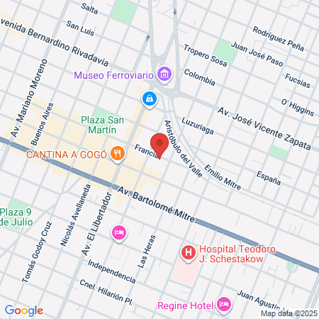 Consultorios Odontológicos Faria map