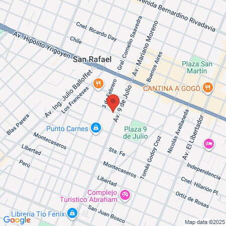 Proteccion Dental map