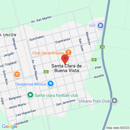 Centro De Salud San Martín map