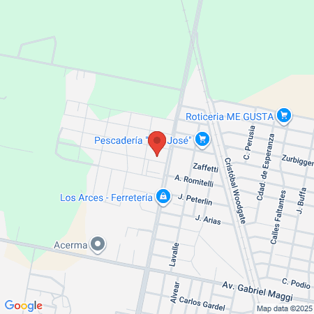 S A M Co Villa Rosas map