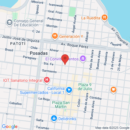 Dr Tabares Ambrosio map