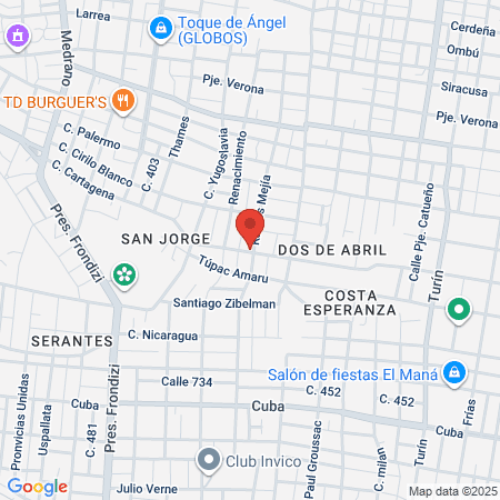 Belbey Odontología map