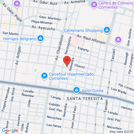 Mecánico Dental map