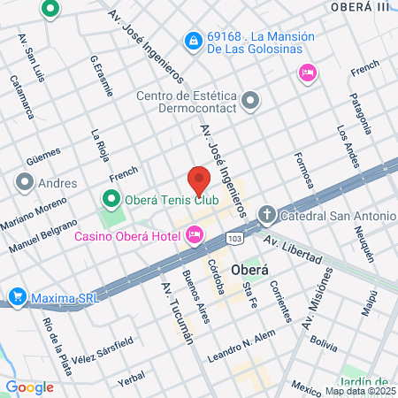 Instituto Odontologico Saez map