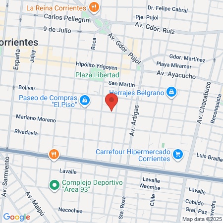 Consultorio Odontólogico map