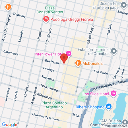 Guiguis Multiespacio map