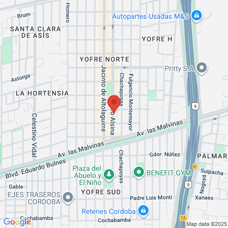 Ines Hliba Estetica map