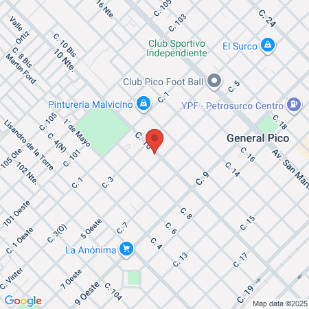 Tendencia Peluqueria map