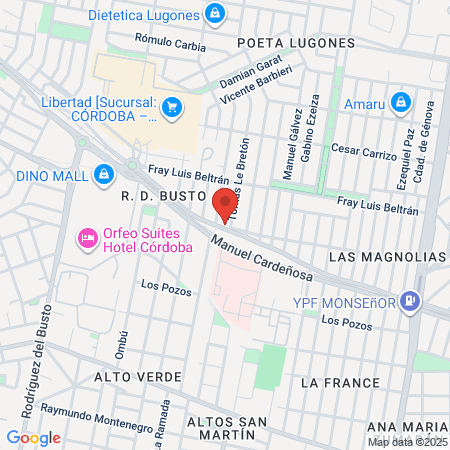 Peluqueía Bellísima map