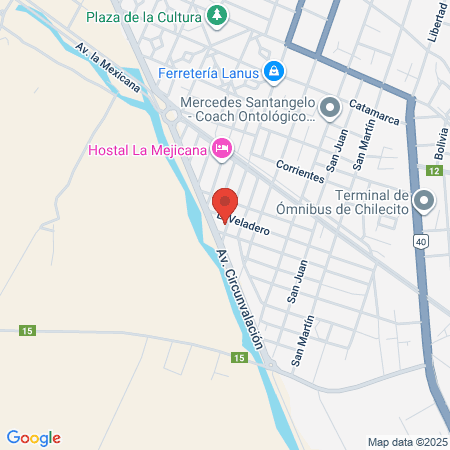 Dra María Del Carmen Aguirre De Sosa map