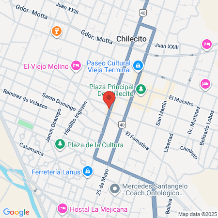 Veterinaria “Del Valle” map