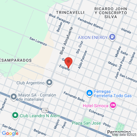 Estilista Alivera map