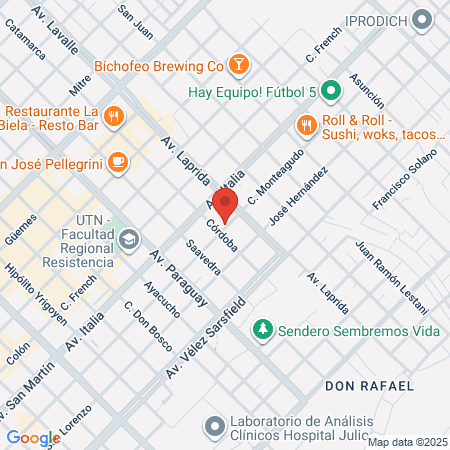 Kinesiólogo Roberto García map