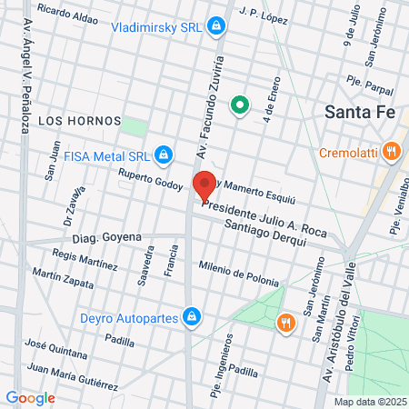 Flexio Rehabilitación Y Pilates map