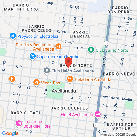 Pilates Verónica Franzoy map