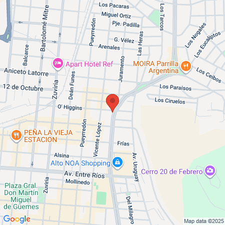 Yisus Barbers Studio map