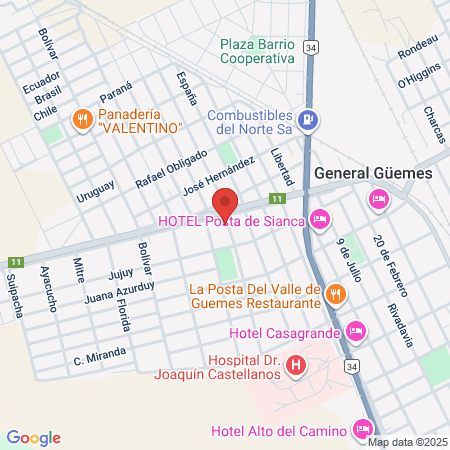 Barbería Mc Estilos Monkey map