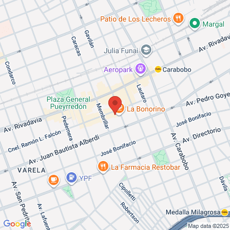 Espacio Estetica map