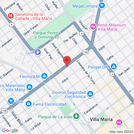 Centro Medico Lisandro De La Torre map