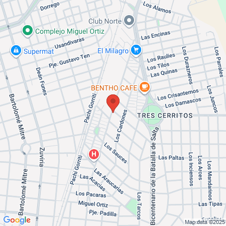 Club San Antonio map