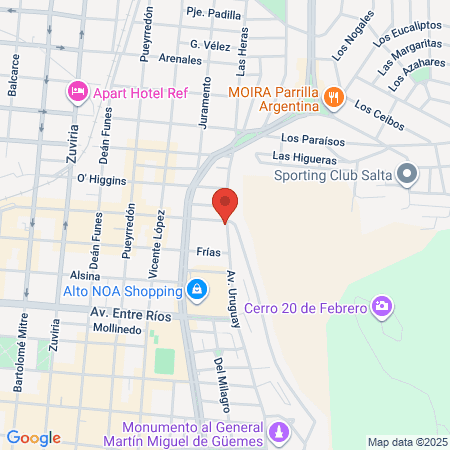 Veterinaria Ituzaingó map