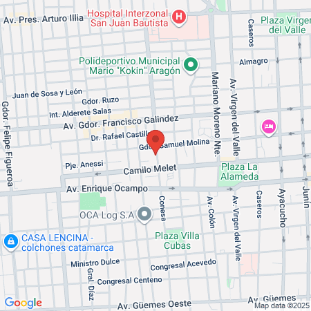 Centro Sanitario Valle Chico map