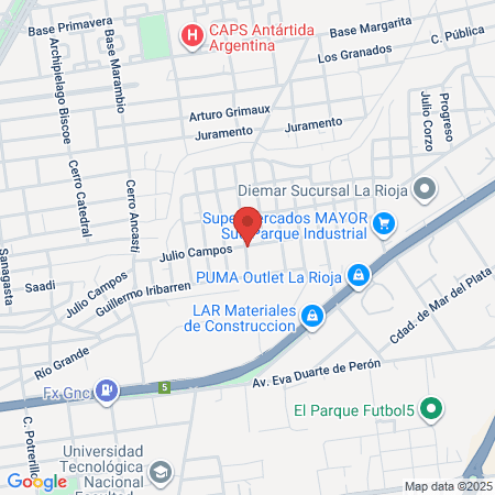 Minihospital Sur map