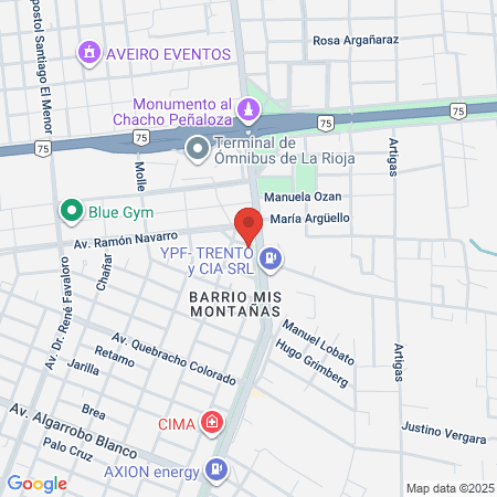 Caps El Libertador map