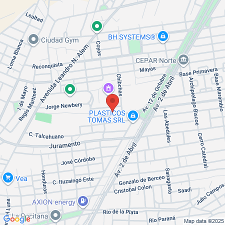 Centro Primario De Salud Los Altos map