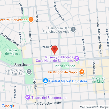 Hospital Privado map