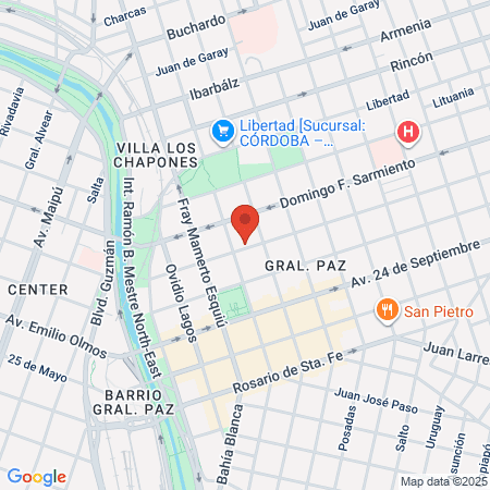 Veterinaria Zamba map