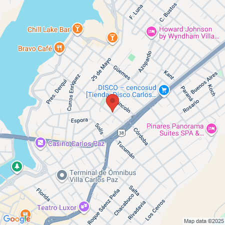 Veterinaria Del Lago map