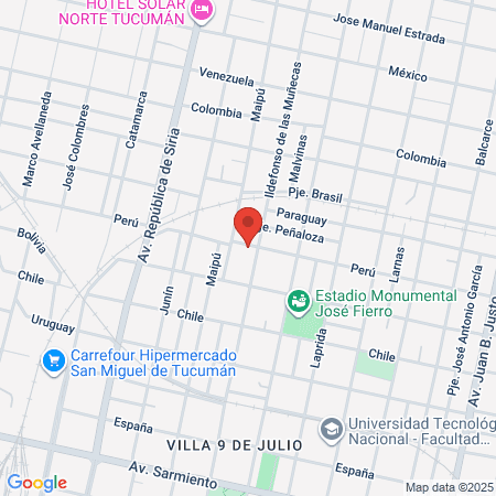 Veterinaria Huesos map