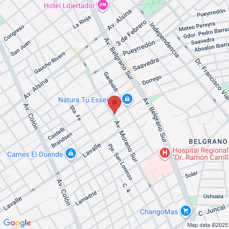 Barber Shop De Andrés Bravo map