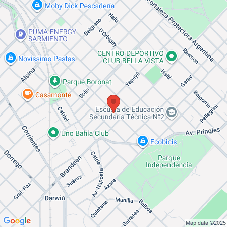 Gimnasio Optima Performance map