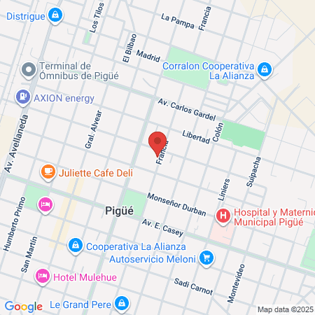 Office Gym Buenos Aires map