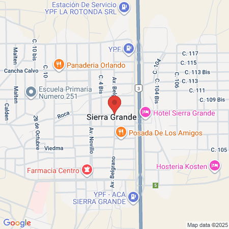 Los Aromos Apart Spa map