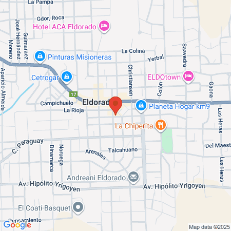 Smart Fitness Gym Posadas map